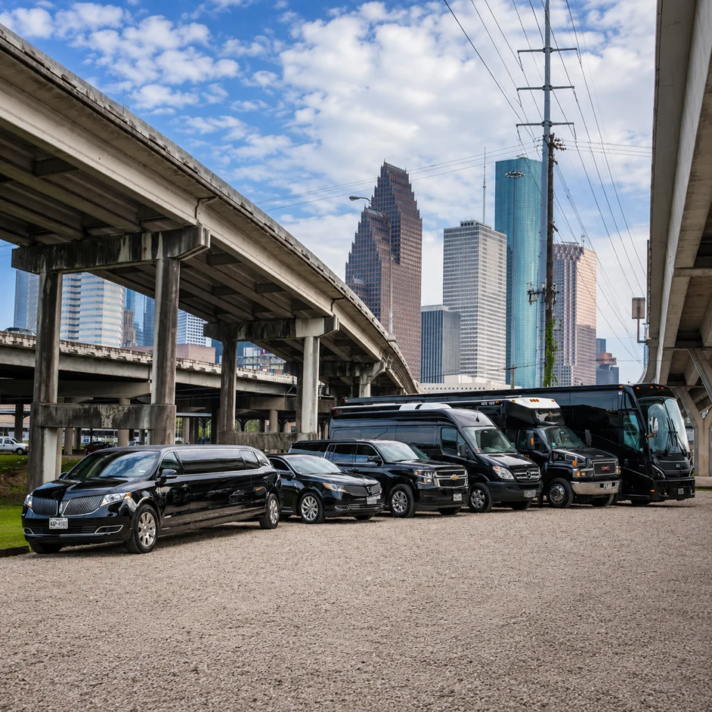 Executive sedan waiting for an hourly chauffeur booking in Toronto