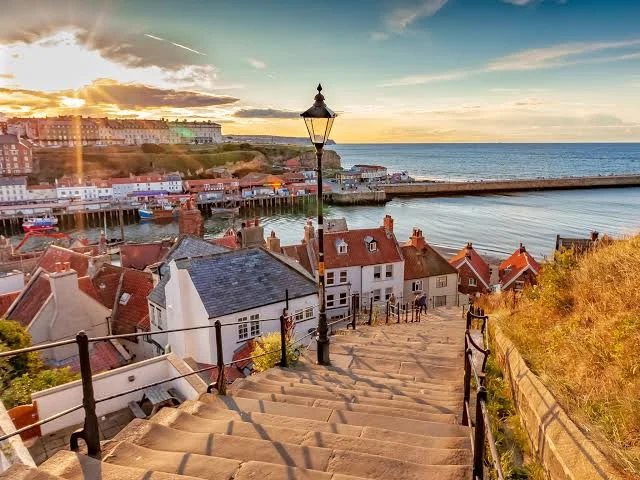 Whitby town streets