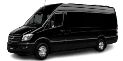 Mercedes-Benz Sprinter Van Mercedes-Benz Sprinter passenger van for group airport transportation in Toronto