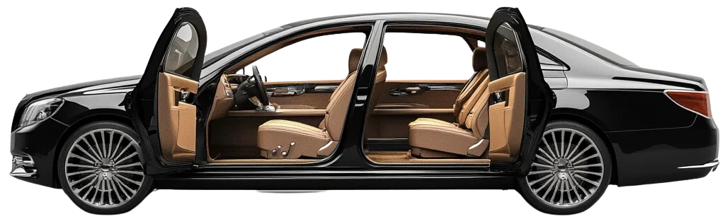 Premium chauffeur vehicle used for Toronto Airport Rides transfers